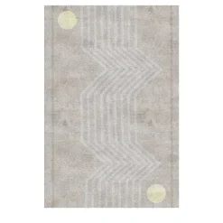 Tappeto Futuro grigio e beige di Vanessa Ordonez