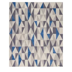 Tappeto Geometrico Policromo Diamantina in Seta e Lana di Gio Ponti #3