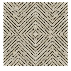 Tappeto Ginger geometrico beige di Janice Joostema
