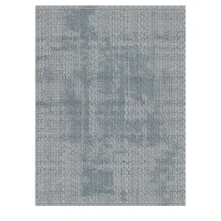 Tappeto grigio rettangolare Triple Waves di Lorenza Bozzoli