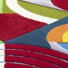 Tappeto Infinito in lana della Nuova Zelanda e tencel policromo di Ken Scott