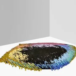Tappeto in lana Disappearing Spectrum di Clémentine Chambon - Edizione limitata