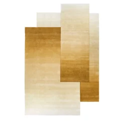 Tappeto in lana Halo Aurora Gold