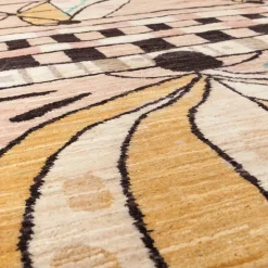 Tappeto in lana multicolore Folklore afgano