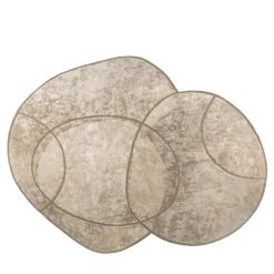 Tappeto in Viscosa Beige Luxor