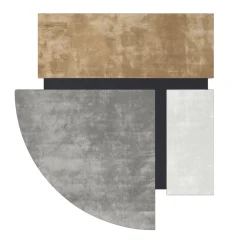 Tappeto Island Cinnamon #7 di Dainelli Studio