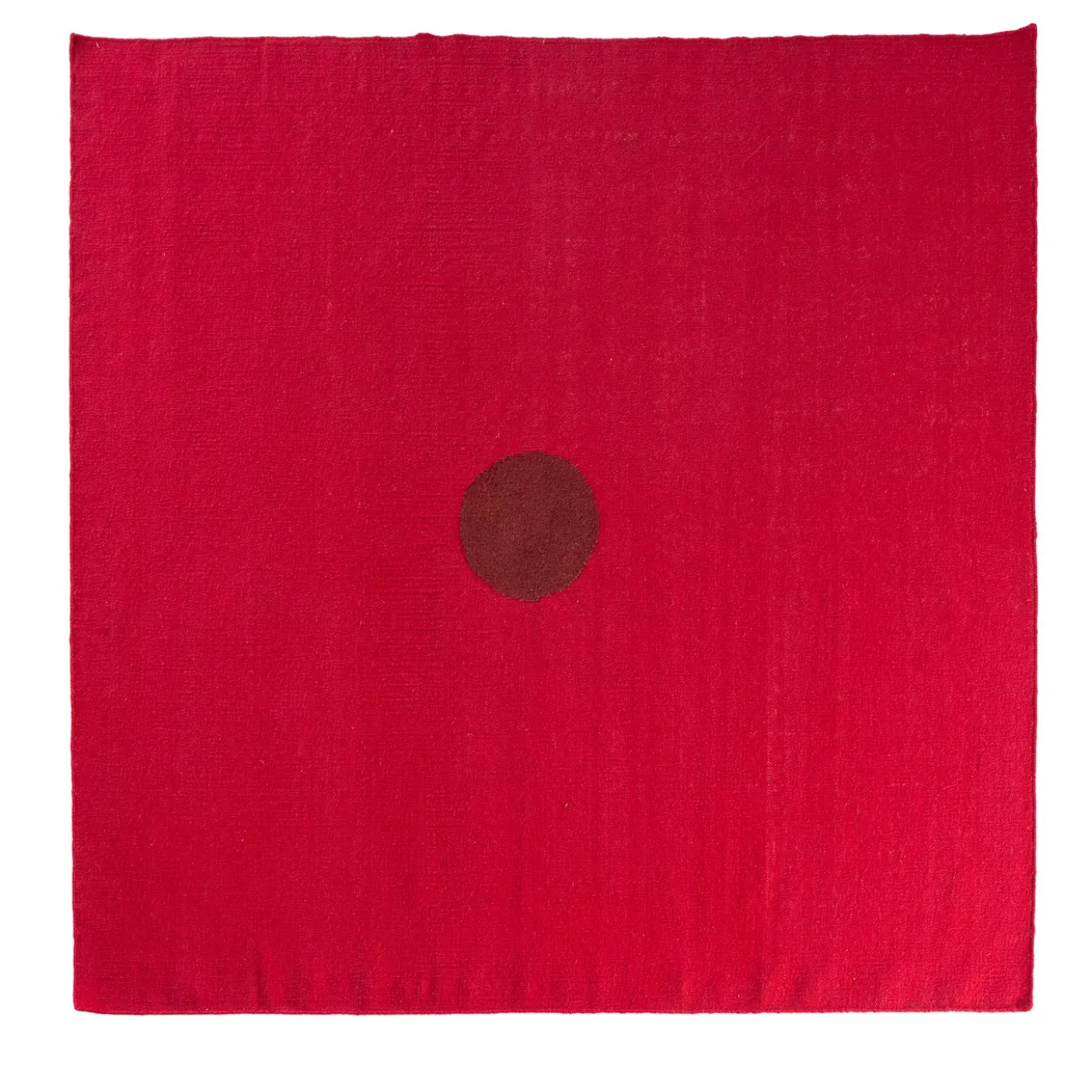 Tappeto Kilim Astro quadrato Rosso in Lana