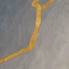 Tappeto Kintsugi blu sfumato