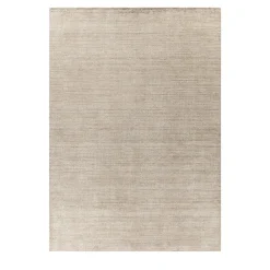 Tappeto Loom Notwhite in lana e seta di bambù beige