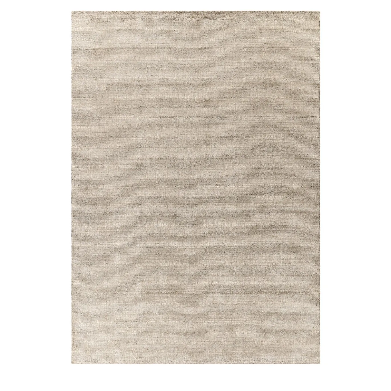 Tappeto Loom Notwhite in lana e seta di bambù beige