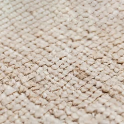 Tappeto Loom Notwhite in lana e seta di bambù beige