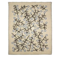 Tappeto Mirto rettangolare beige di Carlo Sanna