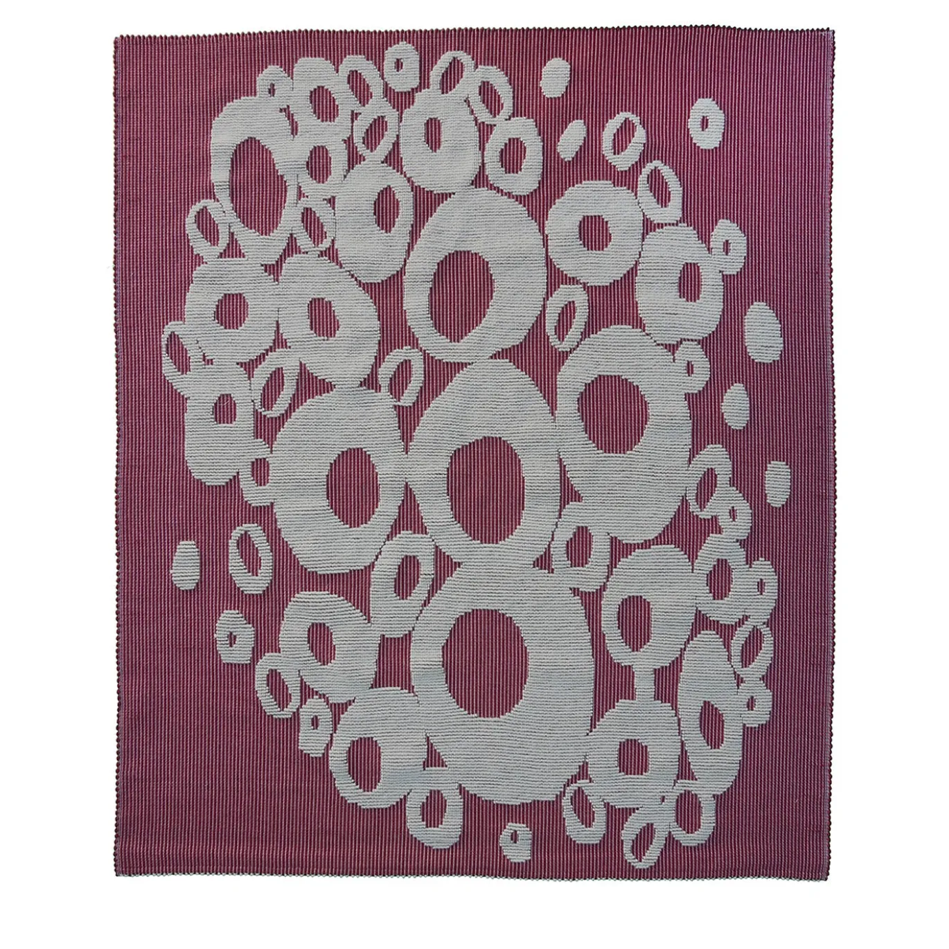 Tappeto Nuraghe grigio e marrone in lana