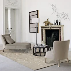 Tappeto Okoa NL4 in Lino Beige