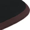 Tappeto ovale Tondo non Tondo colore liquirizia