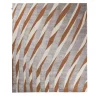 Tappeto RD Twist a righe in lana grigio e marrone di Rodolfo Dordoni