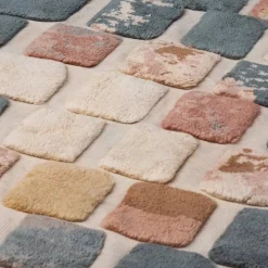 Tappeto rettangolare in lana Stepping Stones