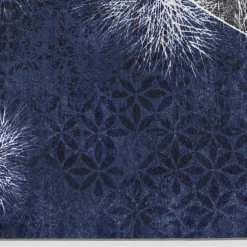Tappeto rettangolare Matisse con ramo stilizzato