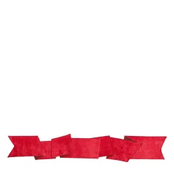 Tappeto Runner in Seta Banana Rossa Ruban