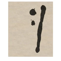 Tappeto Sketch Annodato a Mano di Lucy Naughton