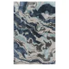 Tappeto Stardust Celestine Grigio e Blu