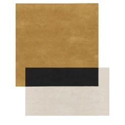 Tappeto Teorema Squares Asymmetrical Polychrome di Elisa Ossino