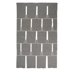 Tappeto Tessuto Piatto Façade Collection Rectangle di AMDL Circle #2