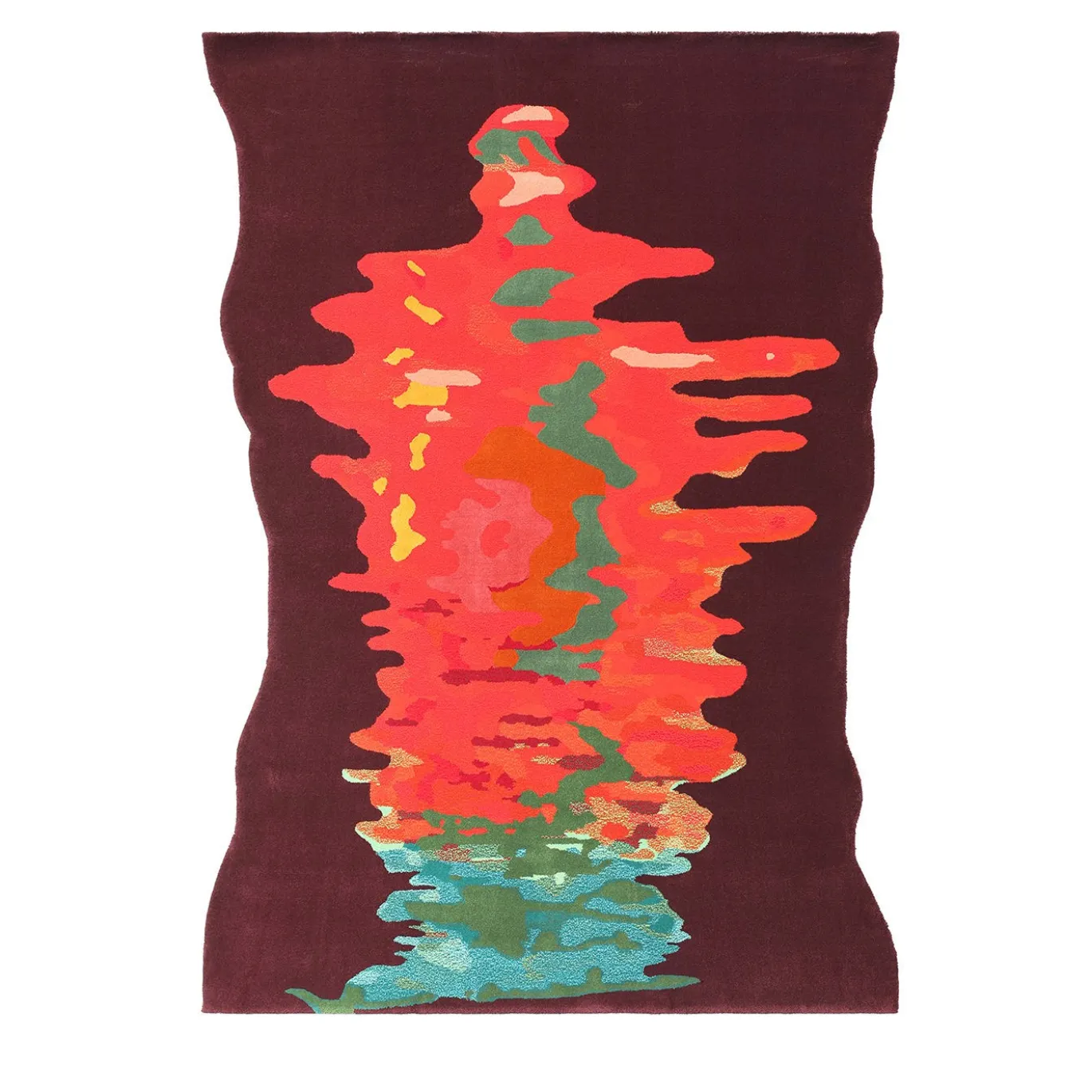 Tappeto Topiary Reflection TP 03 Sunset by Labinac taftato a mano