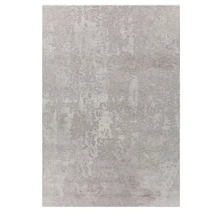 Tappeto Tuftato a Mano Grigio Classico e Frassino Argento