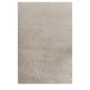 Tappeto Uvenuti in filati di lana bianco neve