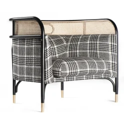 Targa Lounge Chair in Tartan di GamFratesi