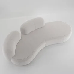 Tateyama 2Bl Xl Pearl Bouclè Sofa
