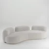 Tateyama 3B Xl Pearl Bouclè Sofa