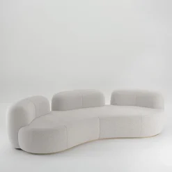 Tateyama 3B Xl Pearl Bouclè Sofa