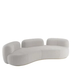 Tateyama 3B Xl Pearl Bouclè Sofa