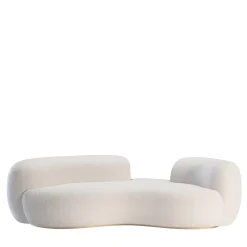 Tateyama Cloud Pearl Bouclè Sofa