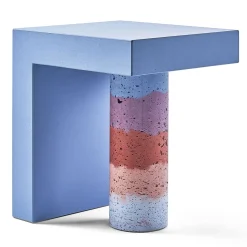 Tavolino Alberoni blu di Patricia Urquiola