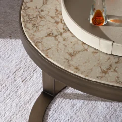 Tavolino Alfio Gold di Ciarmoli Queda Studio