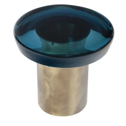 Tavolino Alto Jade in Resina Blu R13