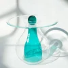 Tavolino Alto Miya Verde Smeraldo - Collector's Edition di Elena Salmistraro