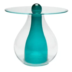 Tavolino Alto Miya Verde Smeraldo - Collector's Edition di Elena Salmistraro
