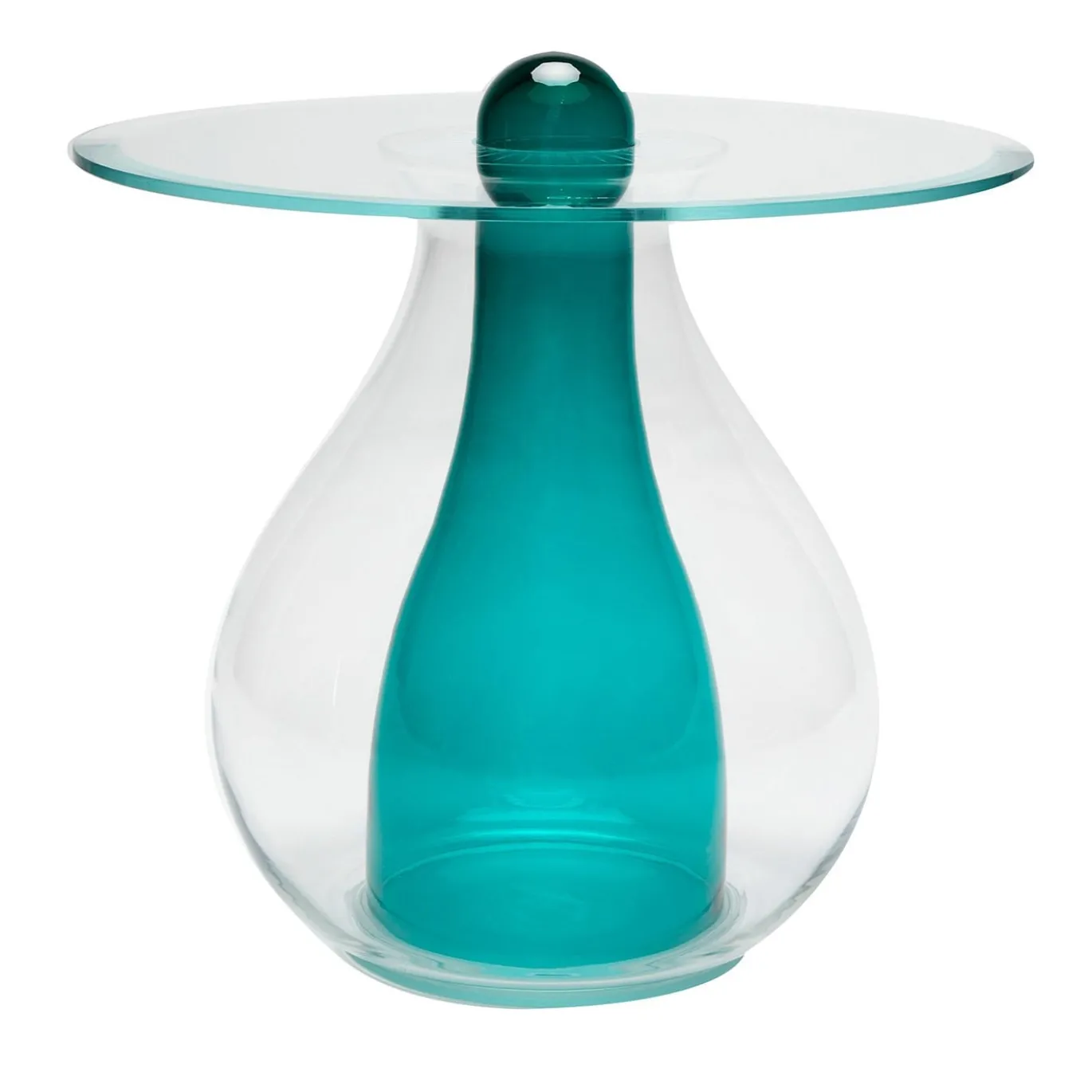 Tavolino Alto Miya Verde Smeraldo - Collector's Edition di Elena Salmistraro