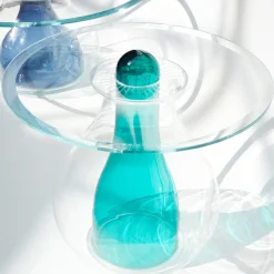 Tavolino Alto Miya Verde Smeraldo - Collector's Edition di Elena Salmistraro