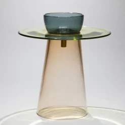Tavolino Angel Mid-Low Rosé-Verde-Blu