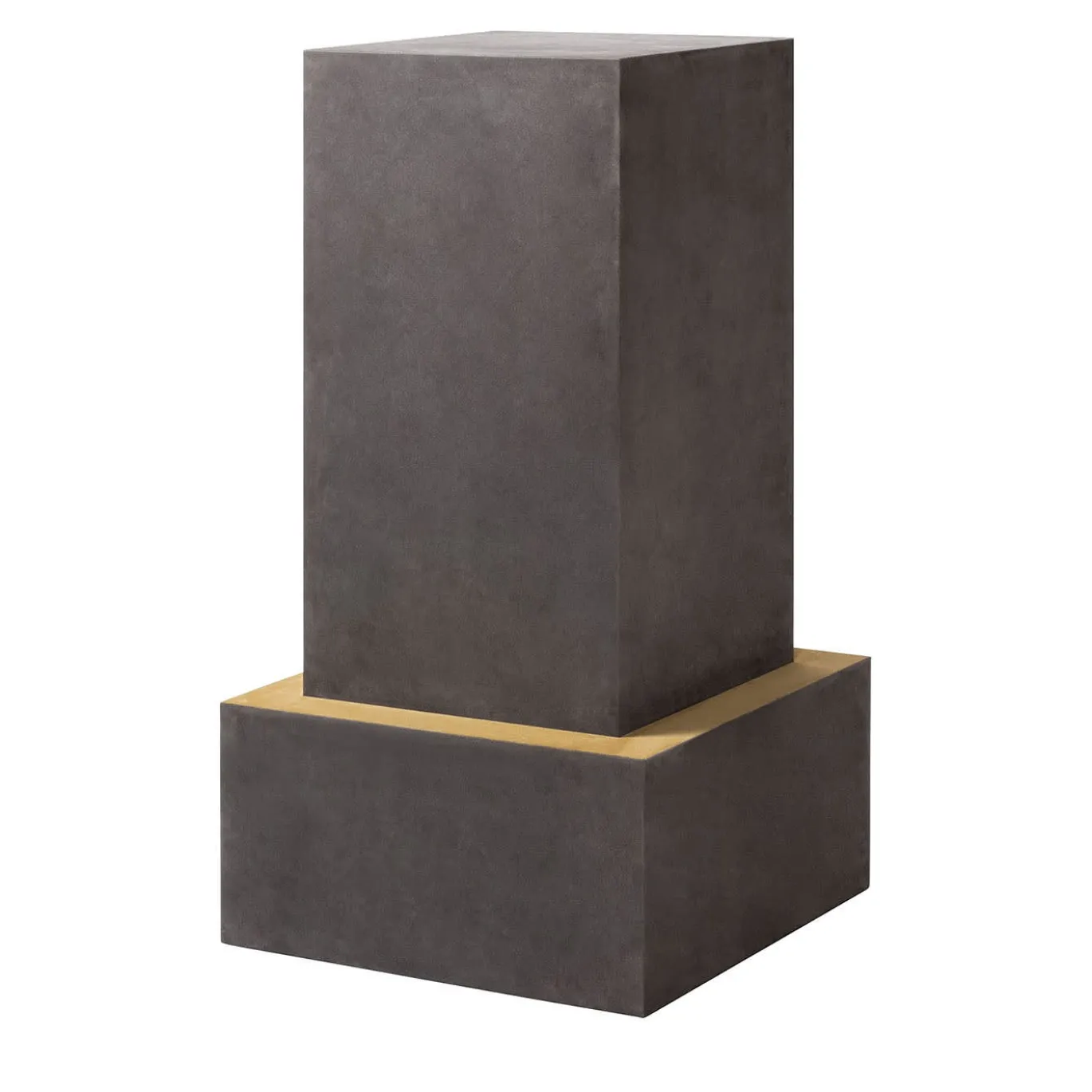 Tavolino Ara Plinth N.1 in Pelle