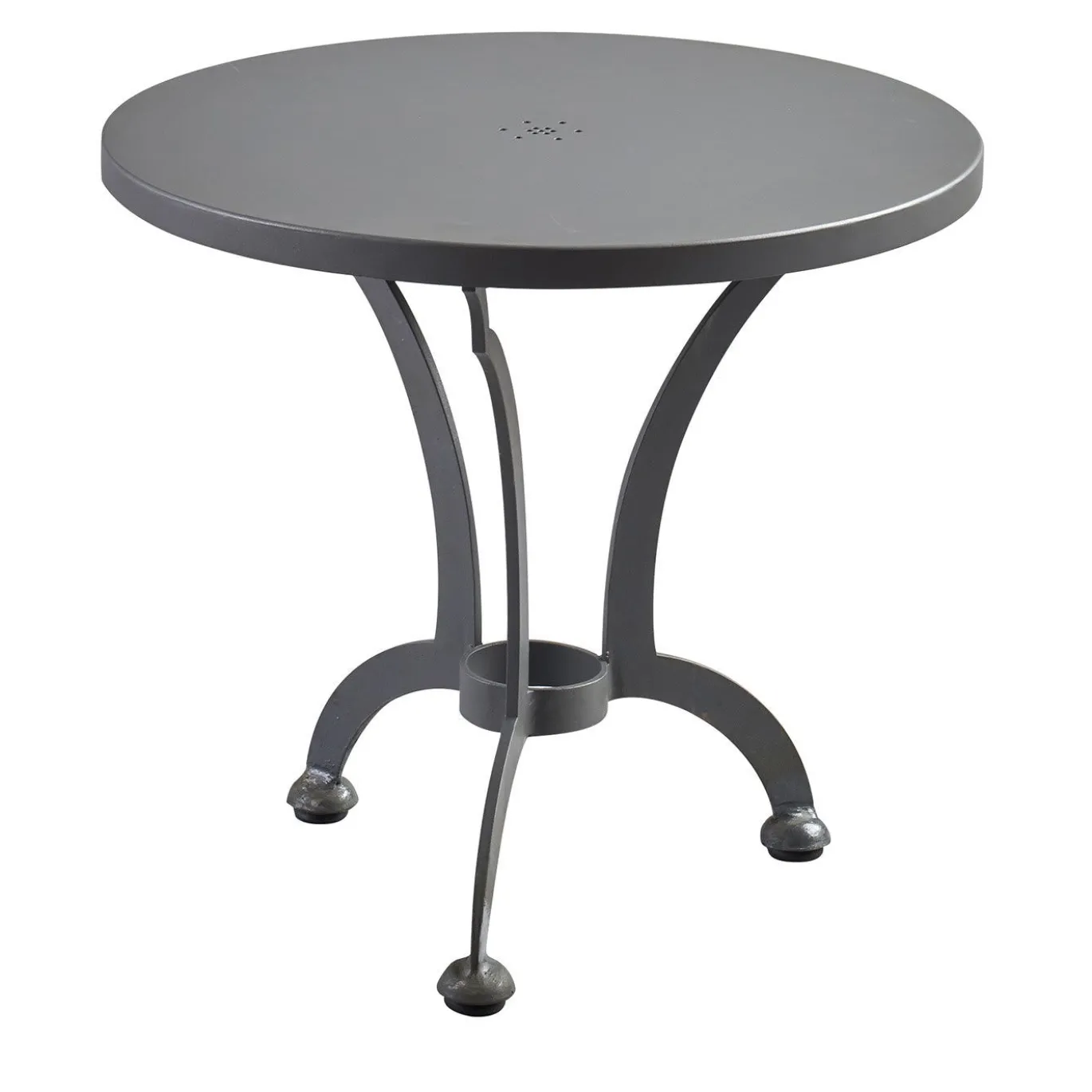 Tavolino Archi Round in acciaio inox