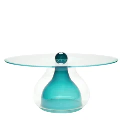 Tavolino Basso Miya Verde Smeraldo - Collector's Edition di Elena Salmistraro