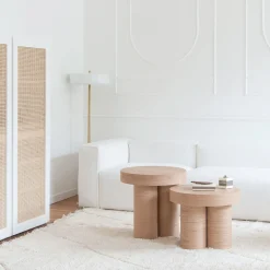 Tavolino Belmont Alto in Rovere dalla Collezione Riviera