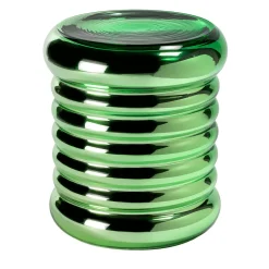 Tavolino Bouchon modello C in vetro verde di Dan Yeffet