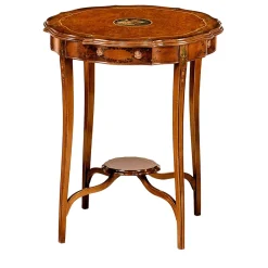 Tavolino Briar in stile Chippendale dipinto a mano